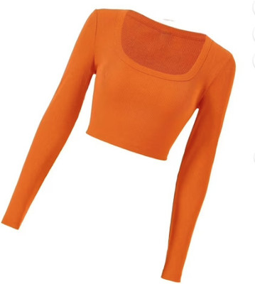 ZEROZABAR Casual Solid Women Multicolor Top