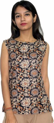 JAIPUR HAND BLOCK Casual Printed Women Multicolor Top