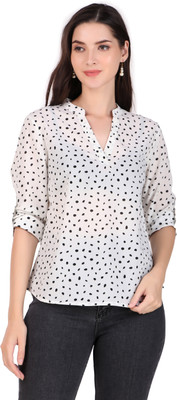 BoheeWohee Formal Self Design Women Multicolor Top