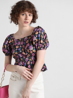 ONLY Casual Printed Women Multicolor Top