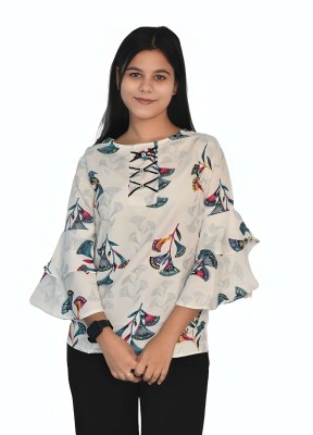 zealous fashion creation Casual Printed Women Multicolor Top