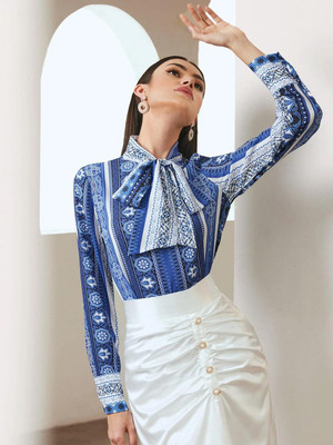 KOTTY Casual Printed Women Multicolor Top