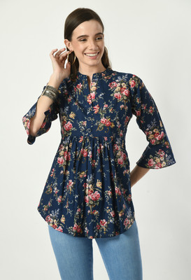 MAURYA Casual Printed Women Multicolor Top