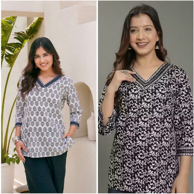 Dream Global Casual Striped Women Multicolor Top