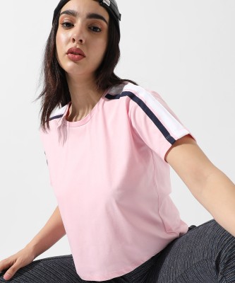 CAMPUS SUTRA Casual Printed Women Pink Top