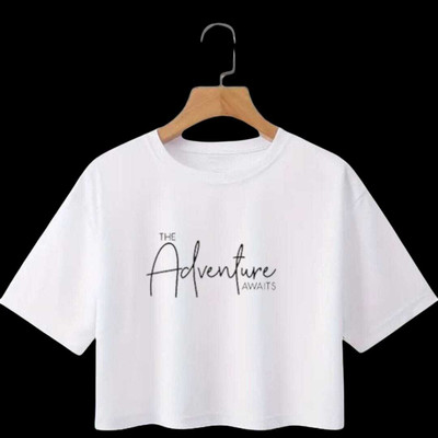 SHRUTI ENTERPRISES Casual Printed Women White Top