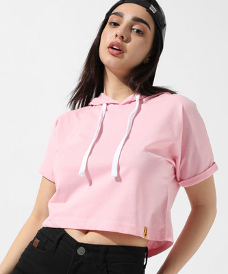 CAMPUS SUTRA Casual Graphic Print Women Pink Top