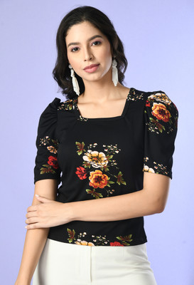 SAKSHI TRADER Casual Solid Women Multicolor Top