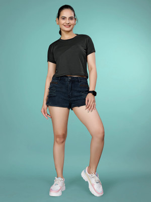 SAKARMAA Party Solid Women Beige Top