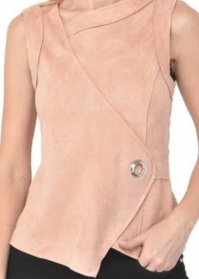 ishaanvi fashion Casual Solid Women Pink Top