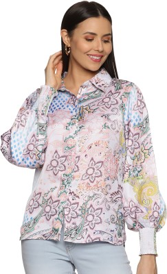 ISU Casual Printed Women Multicolor Top