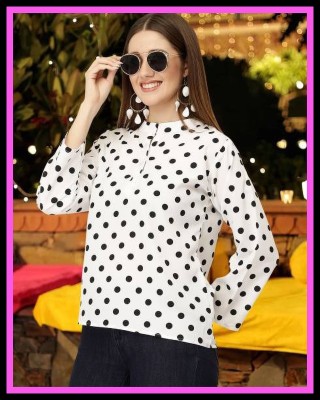 Radhjika Casual Printed Women White Top