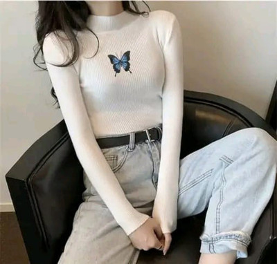 SUKARMI Casual Self Design Women White Top