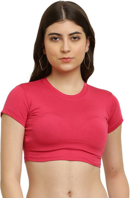 The Unicharm Casual Solid Women Pink Top