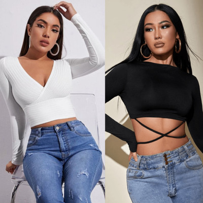 adicto hub Casual Solid Women White Top