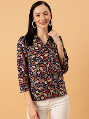 Neesh Casual Printed Women Multicolor Top