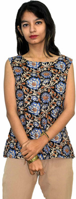 JAIPUR HAND BLOCK Casual Printed Women Multicolor Top