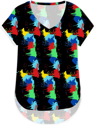 jovo Casual Printed Women Multicolor Top