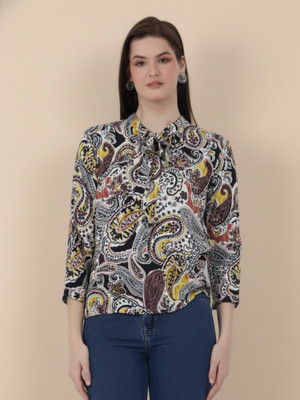 BIRDIEfashion Casual Printed Women Multicolor Top