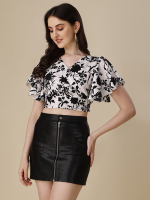 Sheetal Associates Casual Printed Women Multicolor Top