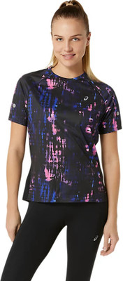 Asics Casual Printed Women Blue Top