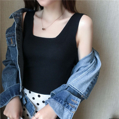 OUTZIDR Casual Self Design Women Black Top