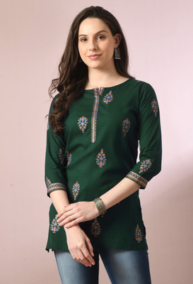 METRONAUT Casual Printed Women Multicolor Top