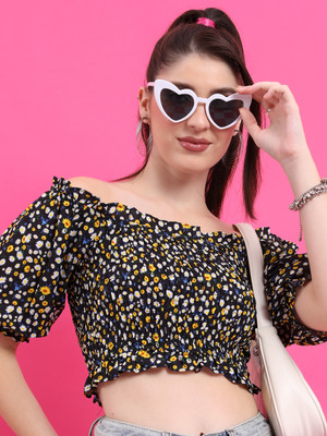 KETCH Casual Printed Women Multicolor Top