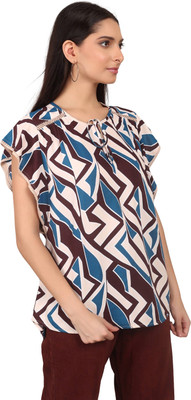 MODYNE Casual Printed Women Multicolor Top