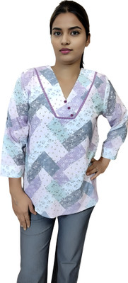Ditvi Casual Printed Women Multicolor Top