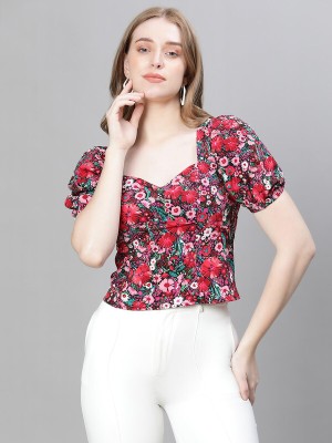 OXOLLOXO Casual Printed Women Multicolor Top