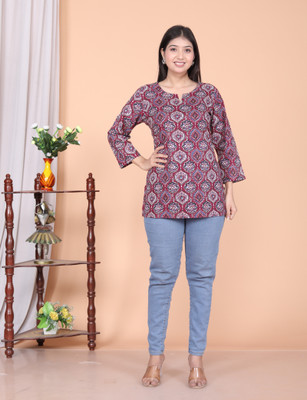 VXR Formal Printed Women Multicolor Top