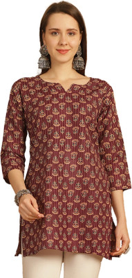 Rajnandini Casual Printed Women Multicolor Top