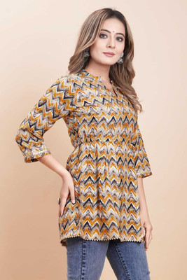 VALARIS Casual Printed Women Multicolor Top