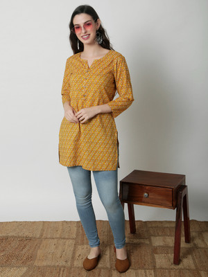 Janakdulari Creation Casual Printed Women Multicolor Top