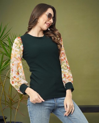 METRONAUT Casual Solid Women Multicolor Top