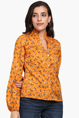 OTTAVIA Party Printed Women Yellow Top