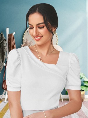 Dream Beauty Fashion Casual Solid Women White Top