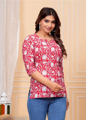 Dream Global Casual Striped Women Multicolor Top
