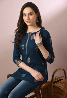 METRONAUT Casual Printed Women Multicolor Top