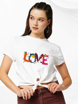 GEETU LOOKS Casual Printed Women Multicolor Top