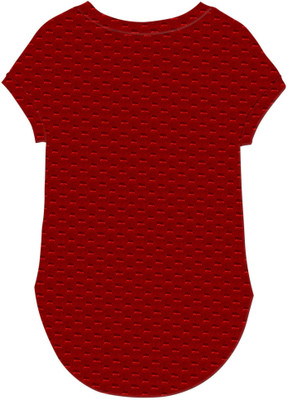 jovo Casual Self Design Women Red Top