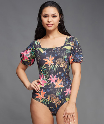 Miss Chase Casual Printed Women Multicolor Top