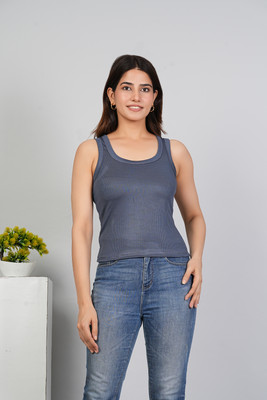 PURETEE Casual Striped Women Red Top