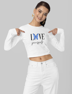 VEKTEK Casual Graphic Print Women White, Multicolor Top