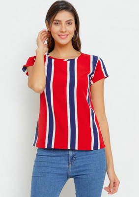 TANDUL Casual Striped Women Multicolor Top