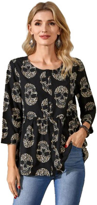 KOTTY Casual Printed Women Multicolor Top