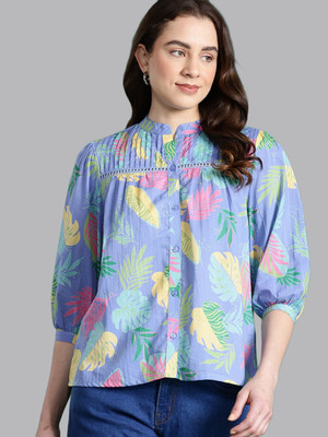 Kavisaa Casual Printed Women Multicolor Top