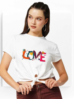 GEETU LOOKS Casual Printed Women Multicolor Top