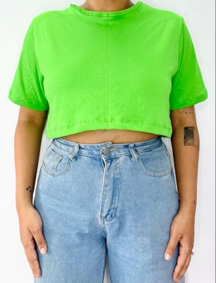 Body Concept Casual Solid Women Green Top
